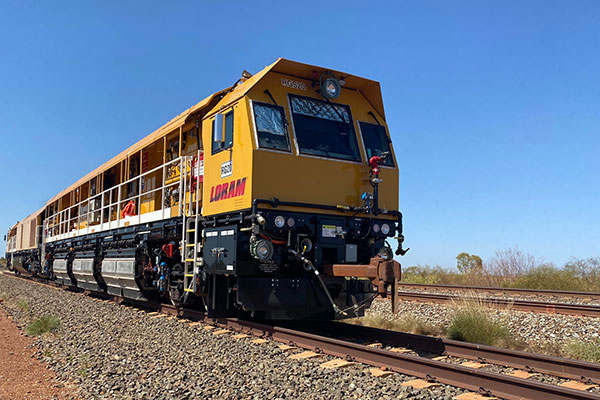 Loram MOW Locomotive