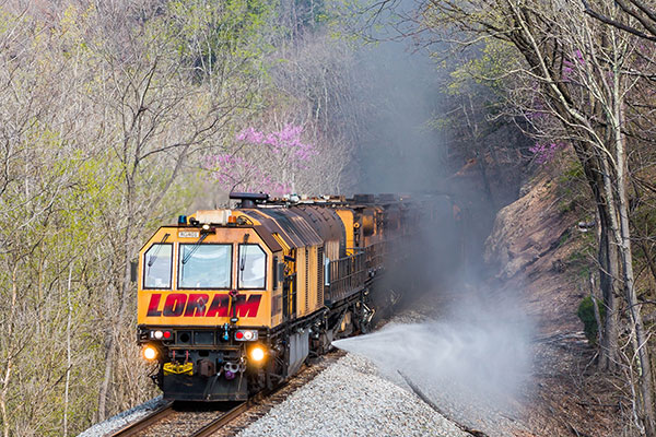 Loram RG401 MOW Locomotive